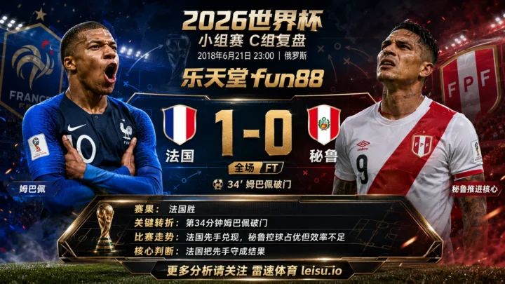 世界杯2018小组赛：法国 vs 秘鲁 复盘｜法国把先手守成结果