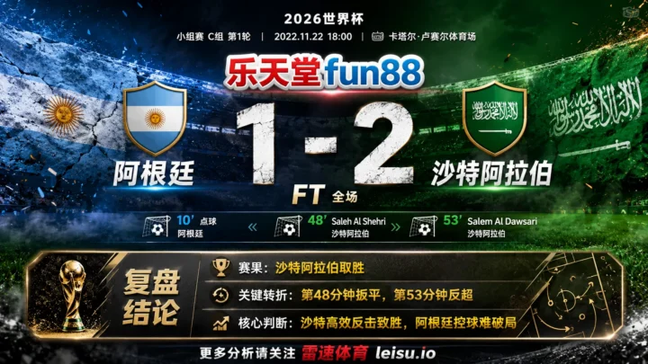 世界杯2022小组赛：阿根廷 vs 沙特阿拉伯 复盘｜阿根廷先开口，沙特阿拉伯把答案改掉