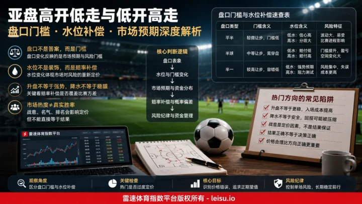 世界杯超级黑马背后的盘口预期与水位补偿逻辑