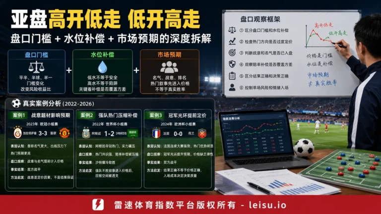世界杯冷门与盘口赔率：骗局之外的市场预期
