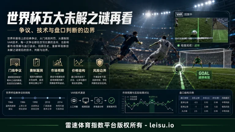 世界杯五大未解之谜再看：争议、技术与盘口判断的边界