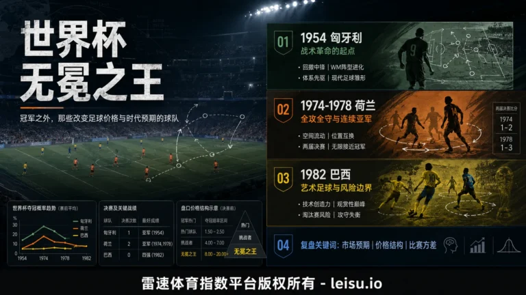 世界杯无冕之王：冠军之外，那些改变足球价格与时代预期的球队