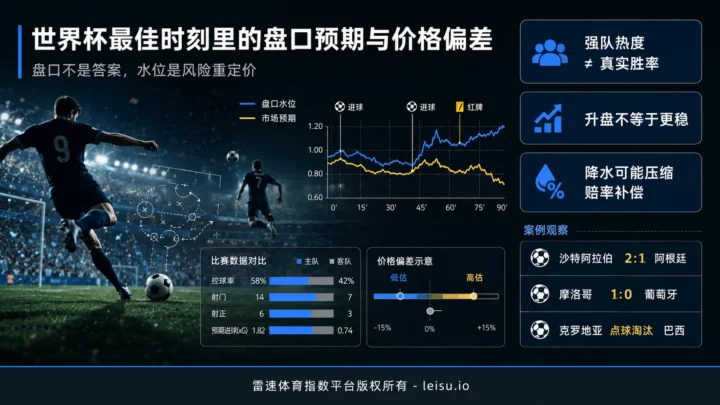 世界杯最佳时刻里的盘口预期与价格偏差