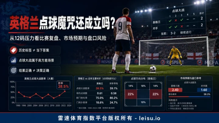 英格兰点球魔咒还成立吗：从12码压力看盘口风险