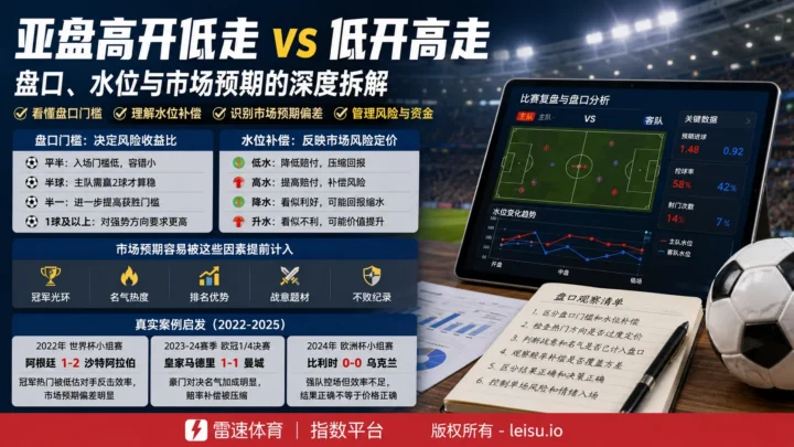 盈亏指数分析中的盘口与水位边界