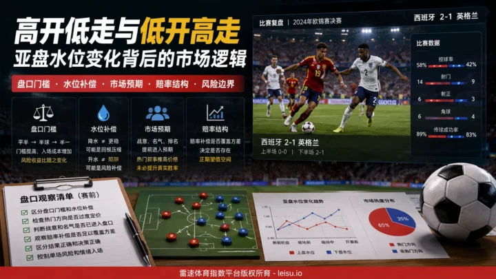 足彩奥秘里的盘口高开低走与非热门防范逻辑