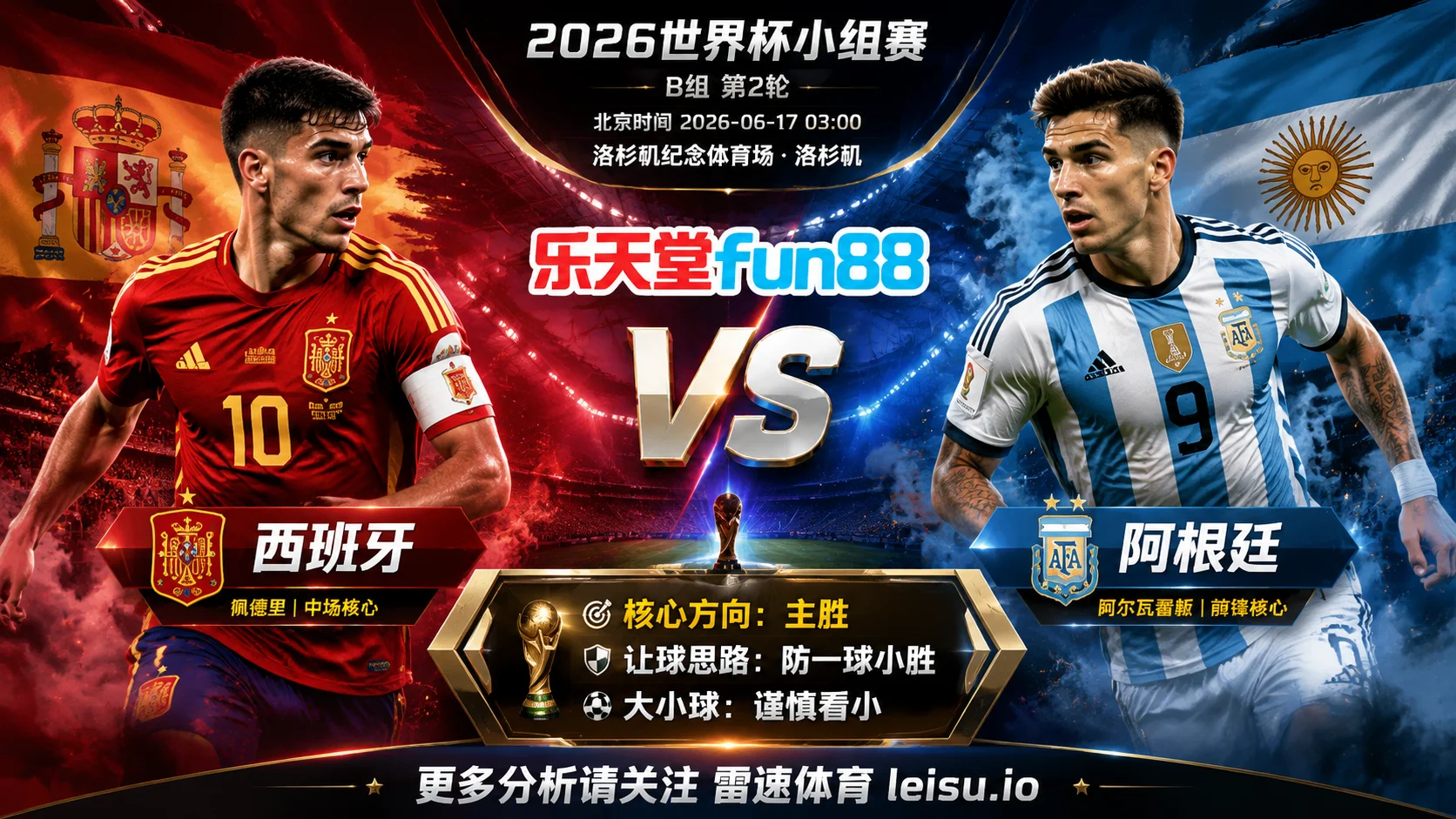 2026世界杯决赛分析:西班牙 vs 阿根廷|控球优势遇上冠军压力,平局与加时权重不可忽略