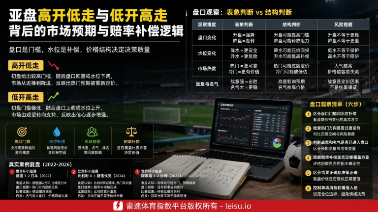 上半场40-45分钟大小球：盘口门槛与价格偏差