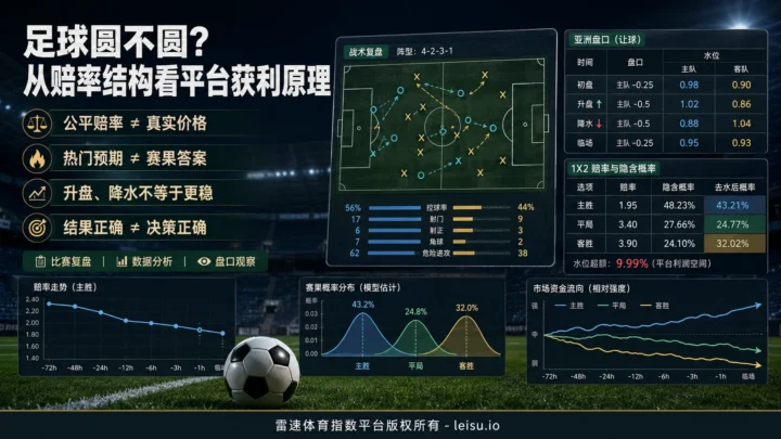 足球圆不圆？从赔率结构看平台获利原理