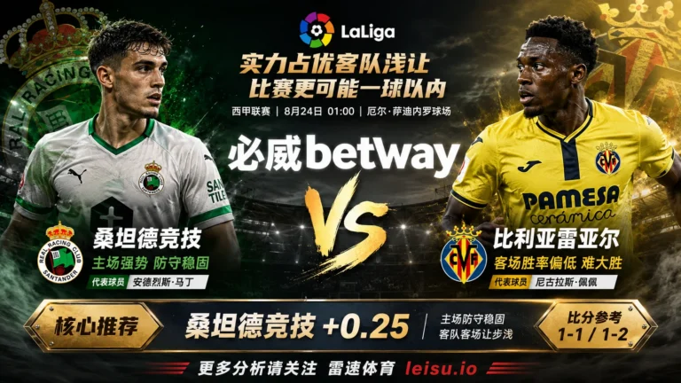 欧冠博德闪耀vs奈梅亨前瞻：两球优势下仍让1.25，主队方向更值得关注