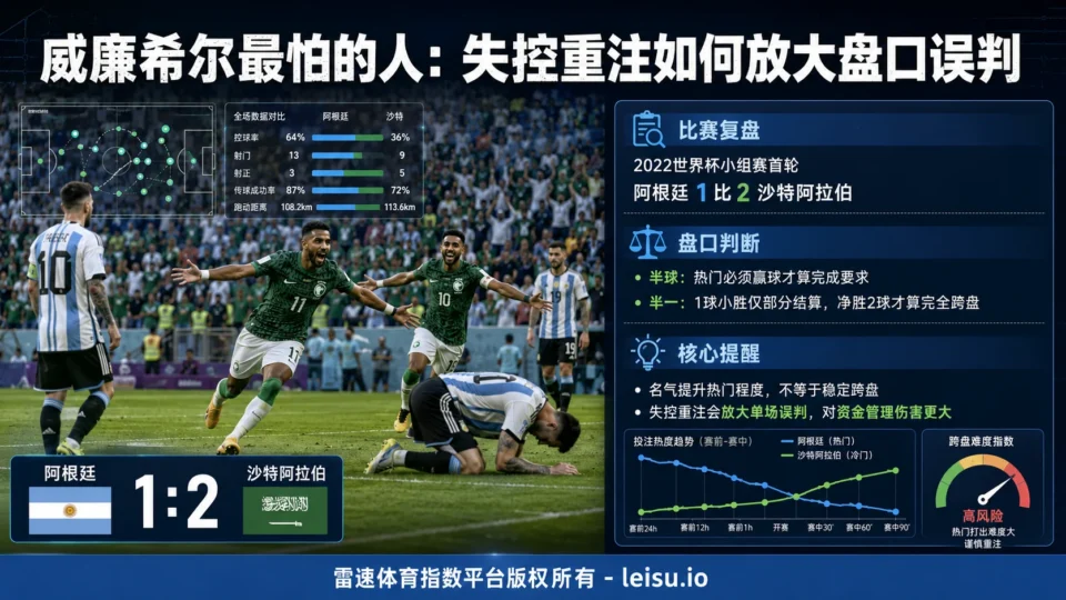 威廉希尔最怕的人：失控重注如何放大盘口误判